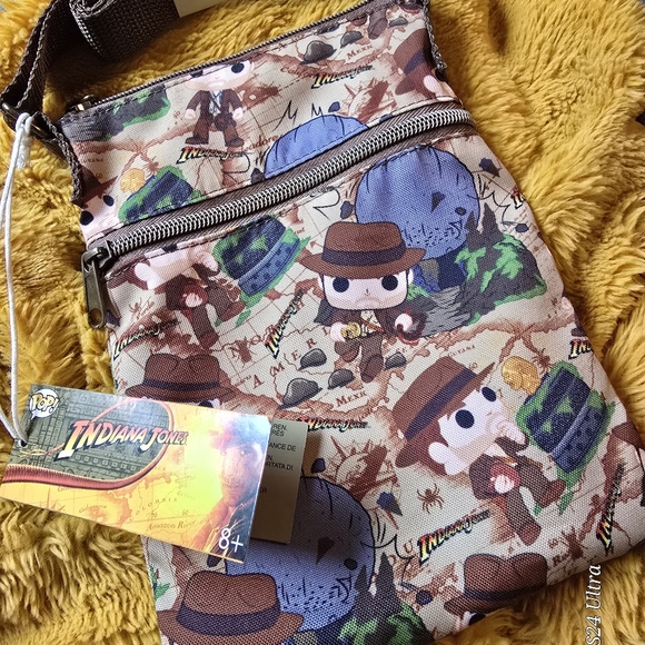 Nwt Funko INDIANA JONES CRossbody Bag New - Picture 1 of 4